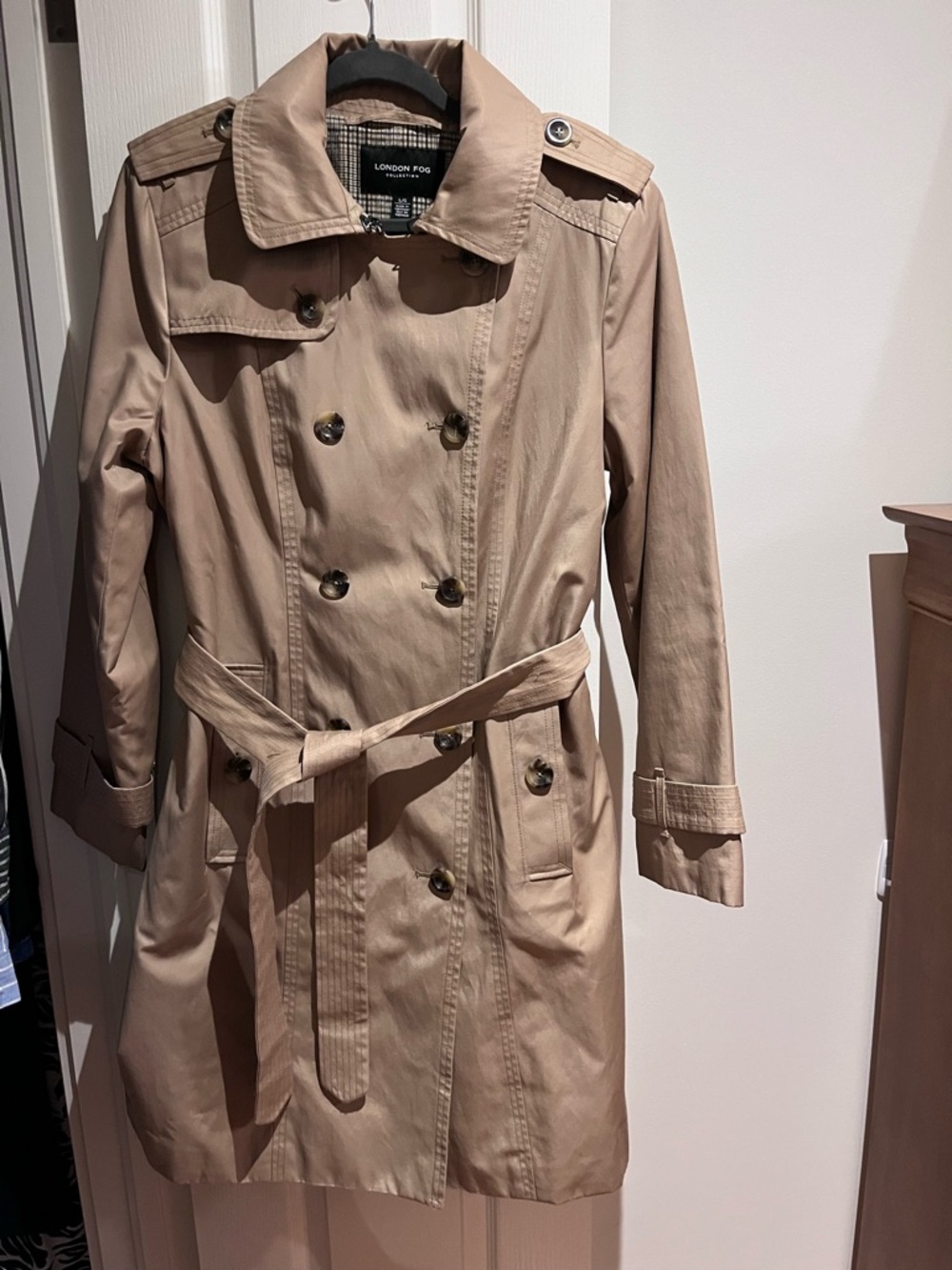 Women’s London Fog Double Breasted trench coat